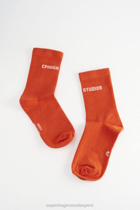 calcetines 1 mezcla de algodón 1 unisexo 4B2F256 accesorios naranja COPENHAGEN STUDIOS
